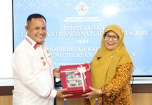 BPK Apresiasi Penyerahan LKPD Kabupaten Lamsel, Nanang Harap Kembali Raih Opini WTP