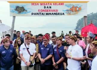 Pantai Minang Rua 75 Besar Desa Wisata Terbaik