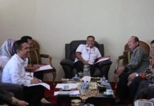 Bupati Lamsel Terima Audiensi Ketua Pengadilan Tinggi Agama Provinsi Lampung