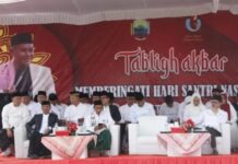 Dipusatkan di Kecamatan Natar, Pemkab Lampung Selatan Gelar Peringatan Hari Santri Tahun 2023