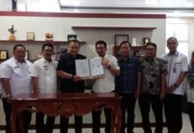 Pemkab Lampung Selatan Teken PKS Dengan Lembaga Pengembangan Saburai Universitas Sang Bumi Rua Jurai