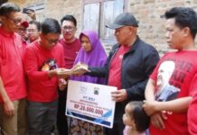 Pemerintah Daerah Lampung Selatan Bersama PT BBJ Bakauheni Kembali Memberikan Bantuan Dana Bedah Rumah Layak Huni