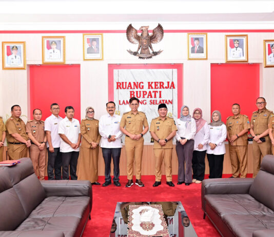 Bahas PKS Optimalisasi Pemungutan Pajak, DJPK Bengkulu dan Lampung Sambangi Pemkab Lampung Selatan