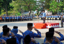100 Hari Kerja! Bupati Lampung Selatan, Gebrak Semangat ASN Lampung Selatan di Upacara Bulanan