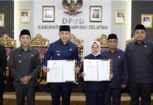 Pemkab dan DPRD Lampung Selatan Sepakati Raperda Pertanggungjawaban APBD 2025, Perkuat Komitmen Tata Kelola Keuangan