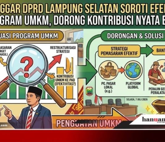 Banggar DPRD Lampung Selatan Soroti Efektivitas Program UMKM, Dorong Kontribusi Nyata Untuk PAD