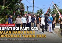Akhiri Penantian 19 Tahun Warga, Bupati Radityo Egi Pastikan Akses Jalan Baru Ranji Diperbaiki Tahun Ini